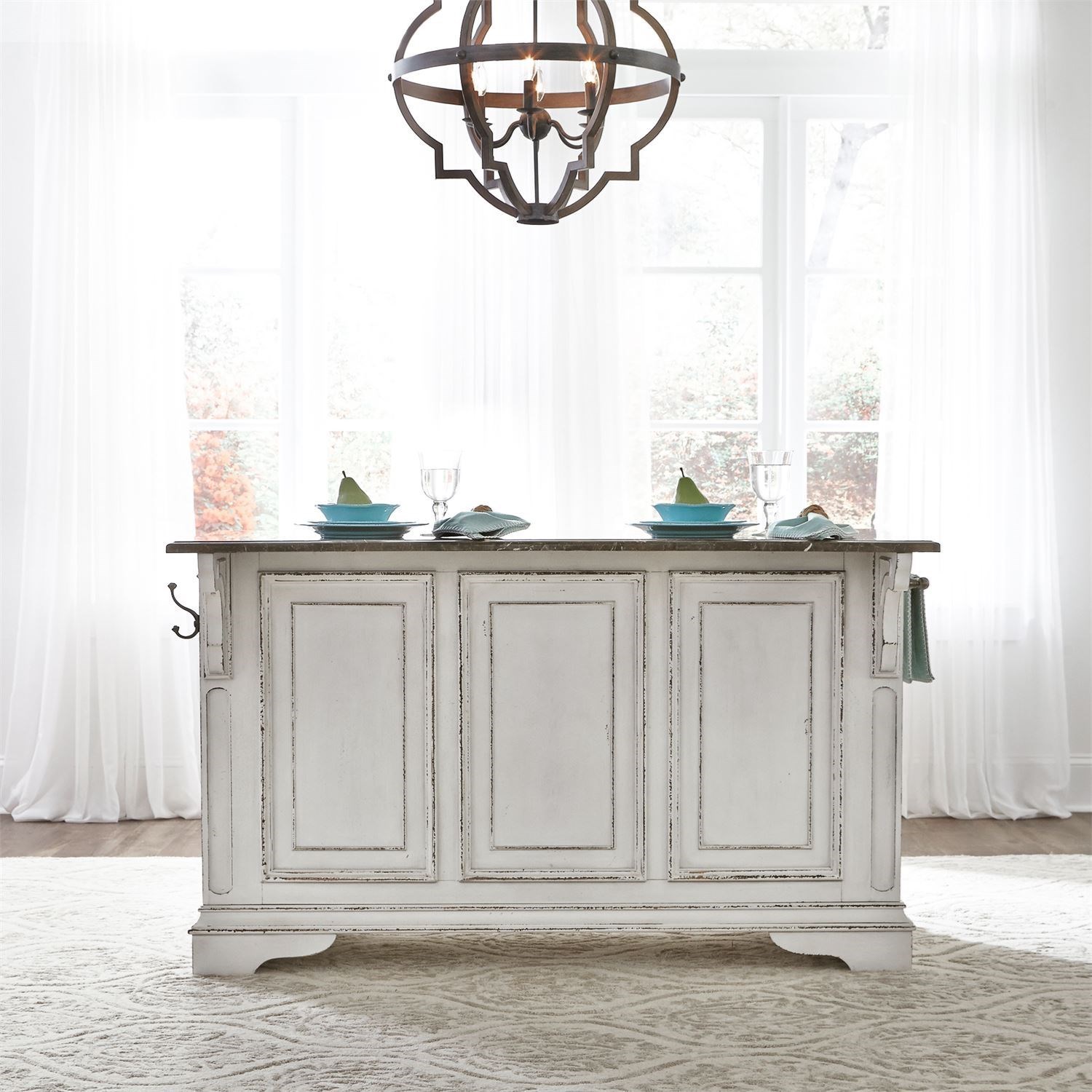 Liberty Furniture Magnolia Manor Dining Kitchen Island 